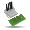New Wire-to-Board Card-Edge Connectors Equipped With Two Solderless Contact Technologies